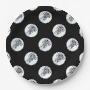 Lacrosse Sports Party Pappteller