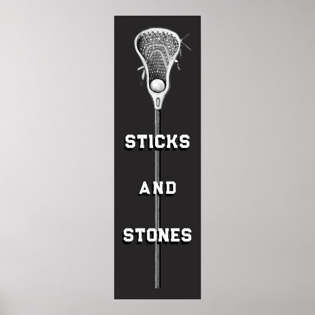 Lacrosse Sports Poster (Vorne)