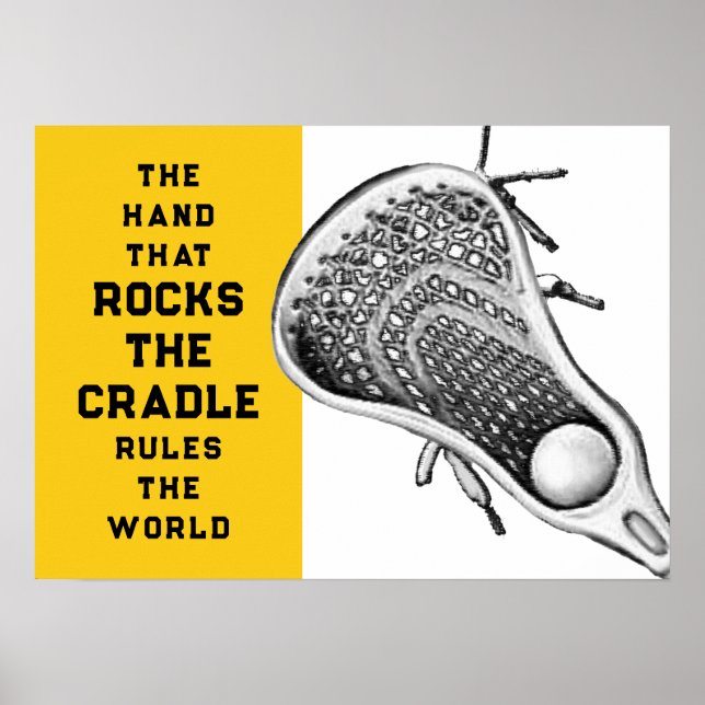 Lacrosse Sports Poster (Vorne)