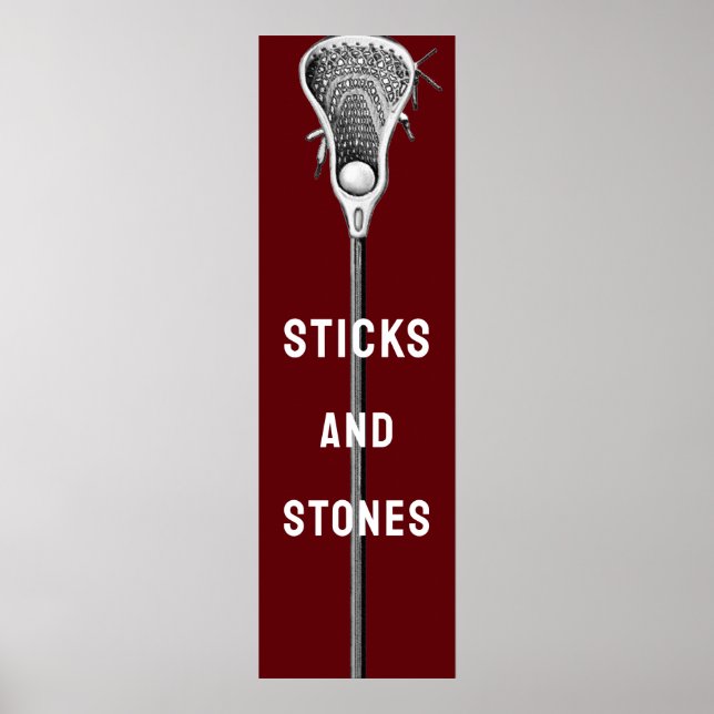 Lacrosse Sports Poster (Vorne)