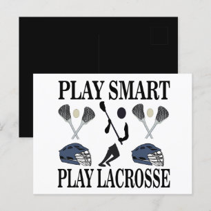 Lacrosse Sports Postkarte