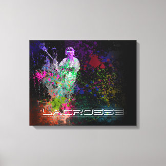 Lacrosse Spritzer Spread Leinwand