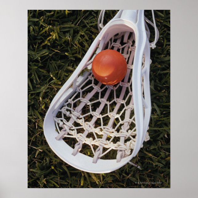 Lacrosse Stick and Ball Poster (Vorne)