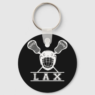 Lacrosse Sticks Emblem für LAX Spieler Schlüsselanhänger