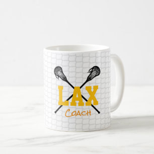 Lacrosse Sticks Net Team Colors Lax Coach Sport Kaffeetasse
