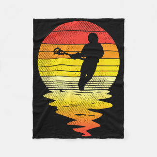 Lacrosse Sunset Retro Lax Trainerteam Männer Wo Fleecedecke
