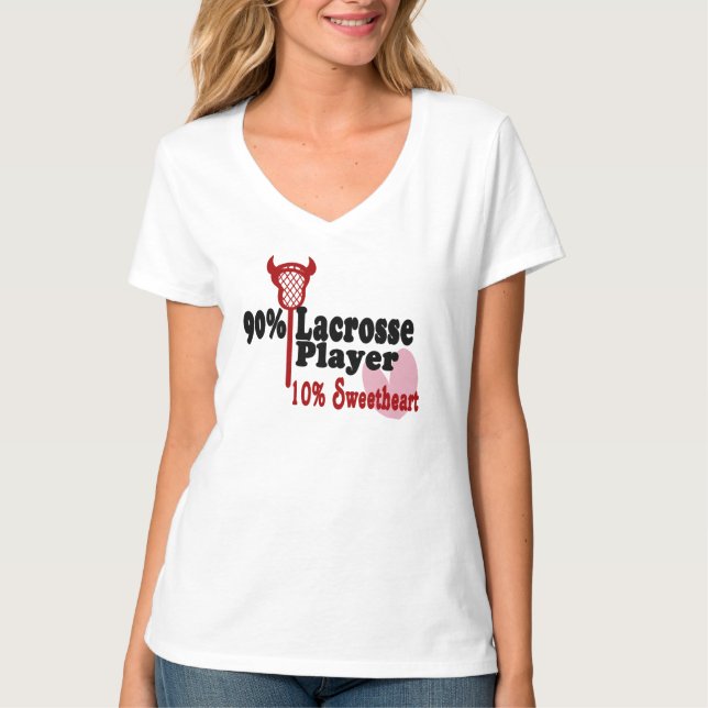 Lacrosse Sweetheart T-Shirt (Vorderseite)