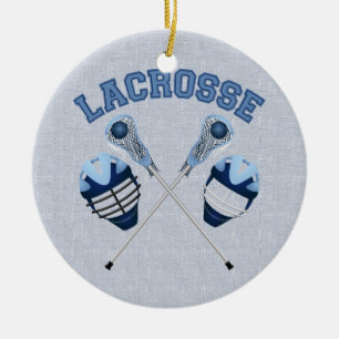 Lacrosse T-Shirts und Geschenke für Kinder und Erw Keramikornament