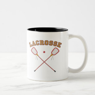 Lacrosse-T - Shirts und Geschenke Zweifarbige Tasse