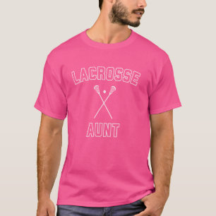 Lacrosse-Tante Minimal Coole Lacrosse-Spielerin Ta T-Shirt