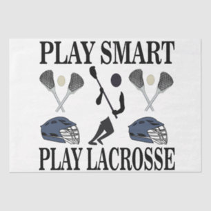 Lacrosse Team Coach Spieler Geburtstag Seidenpapier