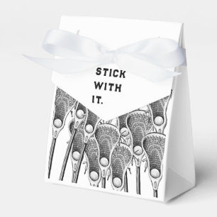 Lacrosse Team Favor Box Geschenkschachtel