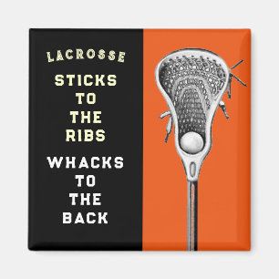 Lacrosse Team Funny Magnet