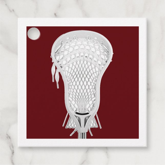 Lacrosse Team Geschenkanhänger (Vorderseite)