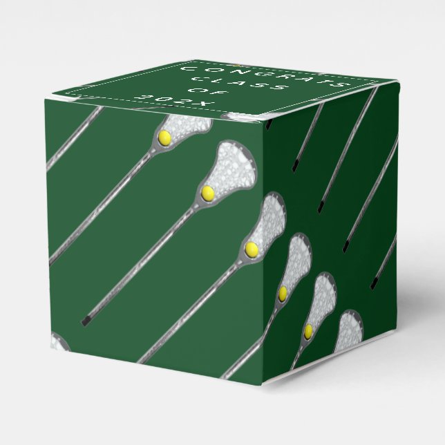 Lacrosse Team Green Fevor Box Geschenkschachtel (Vorderseite)