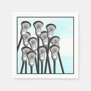 Lacrosse Team Party Serviette