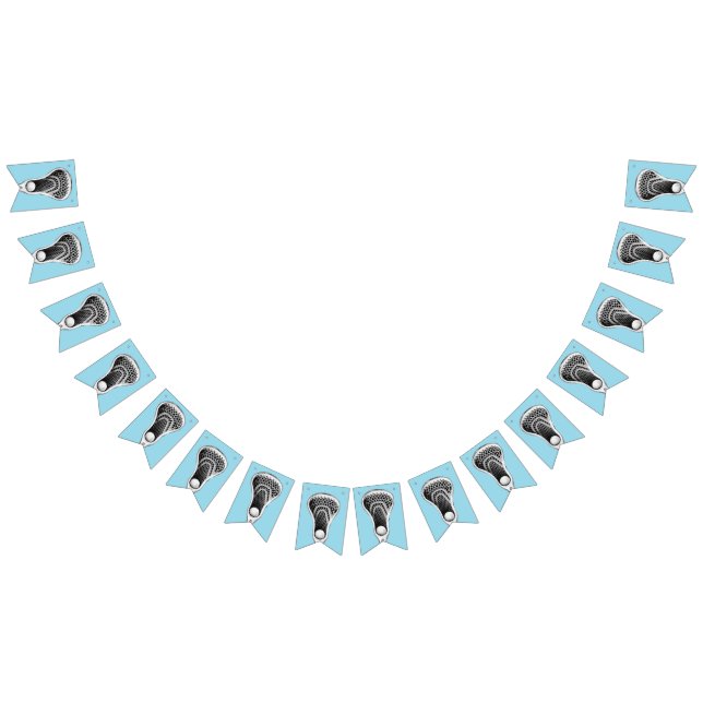 Lacrosse Team Party Wimpelkette (Alle)