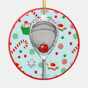 Lacrosse-Torhüter-Sammelobjekt 2026 Keramik Ornament