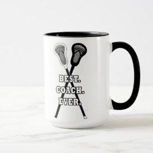 Lacrosse-Trainer-Anerkennungs-Tasse Tasse
