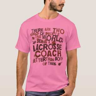 Lacrosse-Trainer-Geschenk T-Shirt