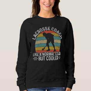 Lacrosse-Trainer wie ein normaler Trainer, aber co Sweatshirt