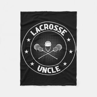 Lacrosse Uncle - Lacrosse Player Uncle Lacrosse Pl Fleecedecke