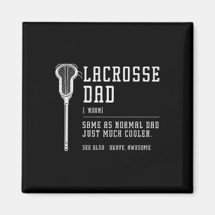 Lacrosse Vater Daddy Quote Definition Männer Vinta Magnet