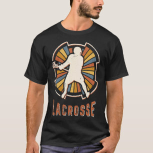 Lacrosse Vintag Classic Retro Sport Liebe T-Shirt