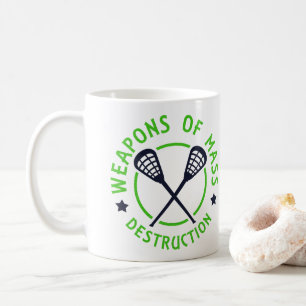 Lacrosse-Waffen der Zerstörung Kaffeetasse