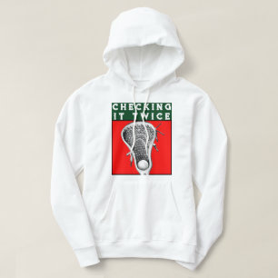 Lacrosse Weihnachtsfeiertag Hoodie