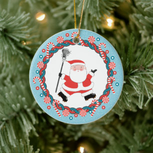Lacrosse-Weihnachtskollektion Keramik Ornament