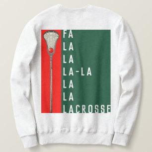 Lacrosse-Weihnachtspullover Sweatshirt