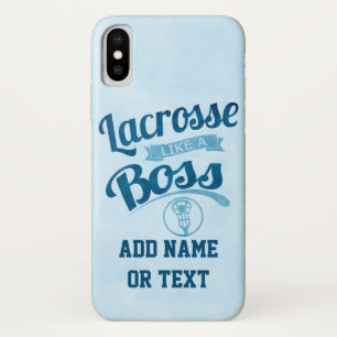 Lacrosse wie ein Boss Case-Mate iPhone Hülle