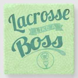 Lacrosse wie ein Boss Steinuntersetzer