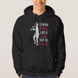 Lacrosse wie ein Gitter versuchen Lacrosse Behalte Hoodie