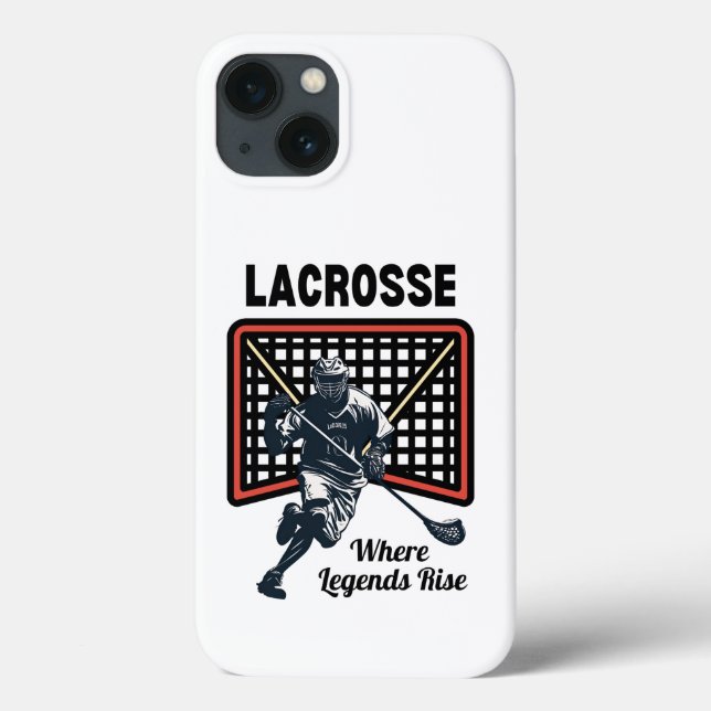 Lacrosse: Wo sich die Legenden erheben Case-Mate iPhone Hülle (Rückseite)