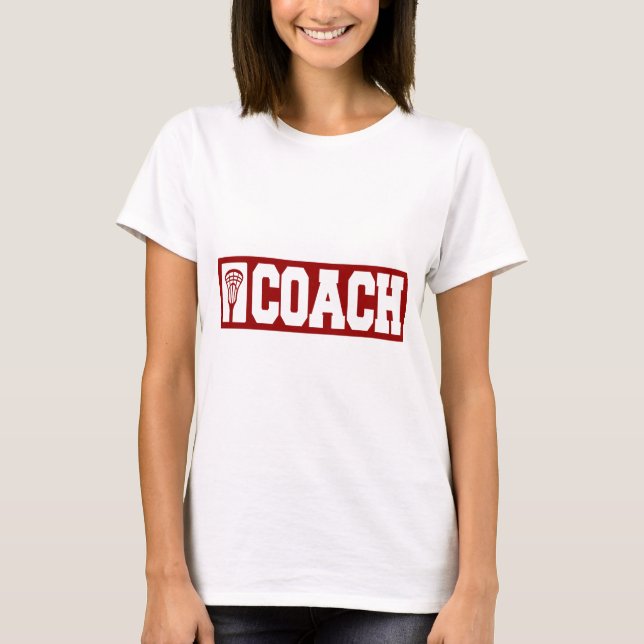 Lacrosse-Zug - Rot T-Shirt (Vorderseite)