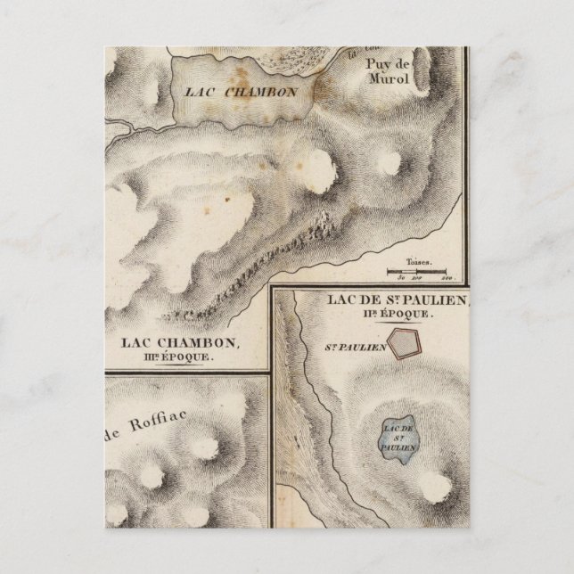 Lacs volcaniques postkarte (Vorderseite)