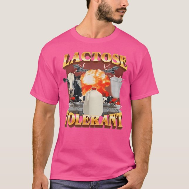 Lactose-Intoleranz T-Shirt (Vorderseite)