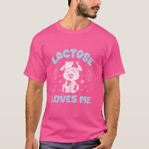 Lactose-Lieben ln Spaß Unverträglichkeit Milk Lact T-Shirt