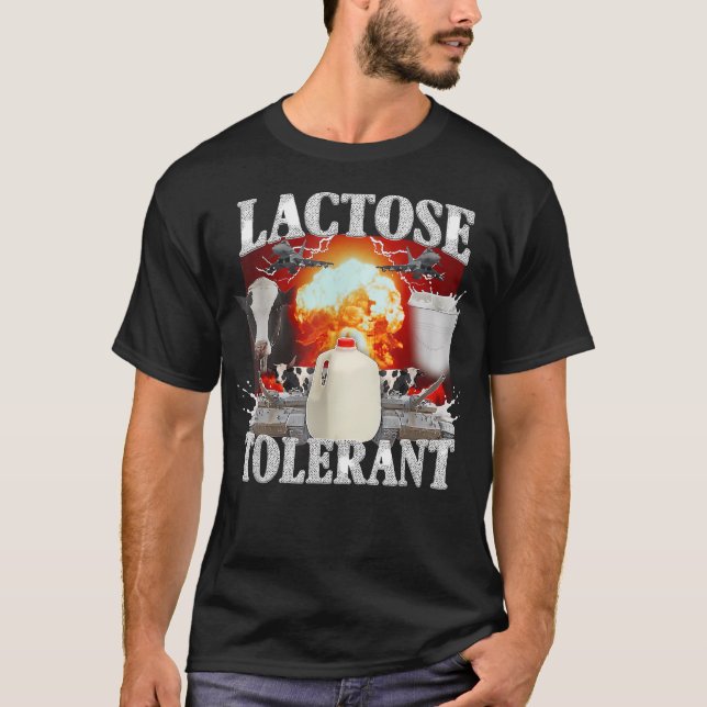 Lactose-tolerant T-Shirt (Vorderseite)