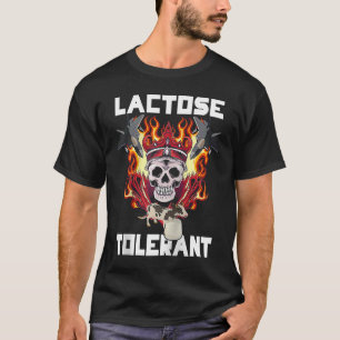 Lactose-tolerant Trendy Meme Raglan Baseball T-Shirt