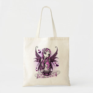 "Lacy" Rosa-Herz-Fee-Tasche des Valentines Tages Tragetasche