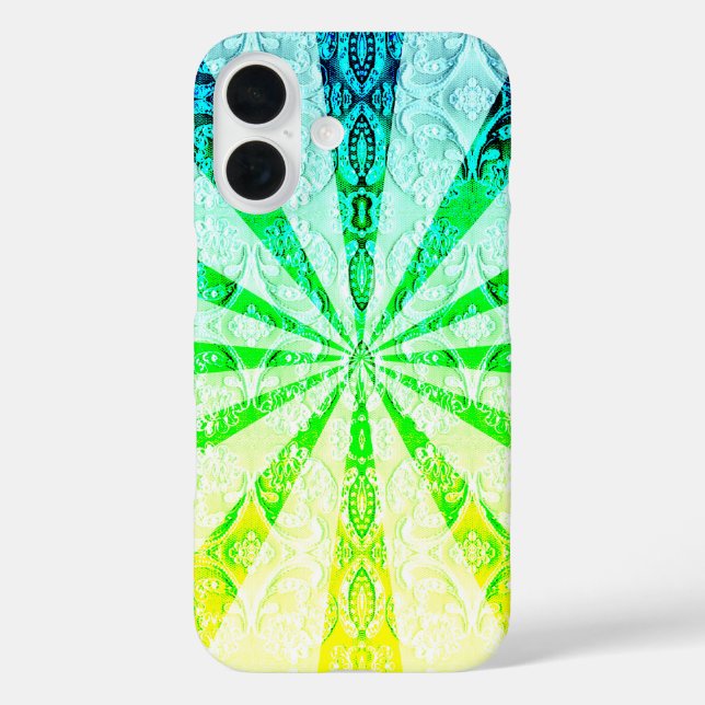 Lacy Sun Burst Case-Mate iPhone Hülle (Rückseite)