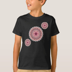 Lacy Valentine's Day Kinder und Baby Dark Shirt