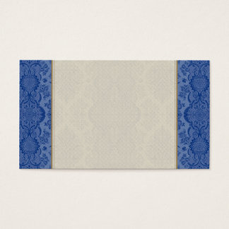 Lacy Vintag Floral in Mittelblau