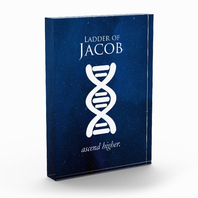 Ladder Jacob Acrylic Logo Art Fotoblock (Links)