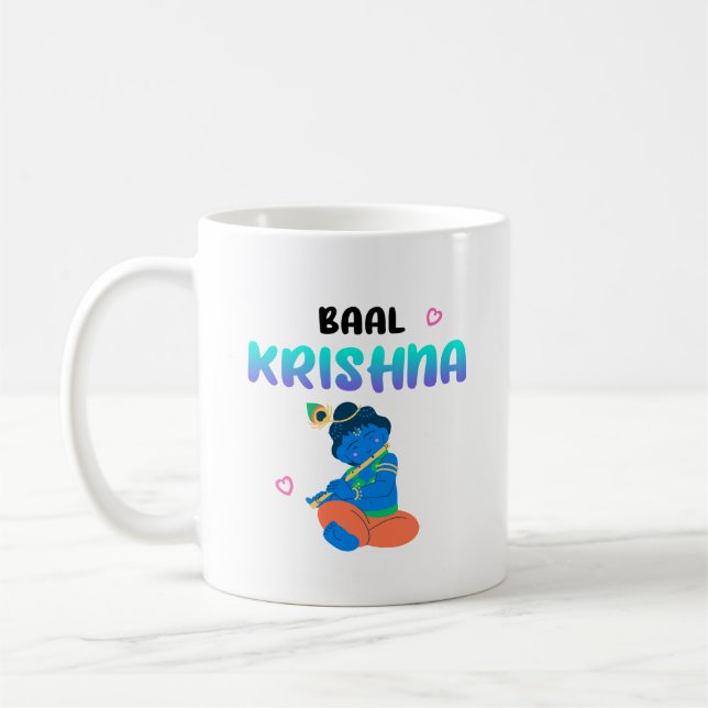 Laddu Gopal Janmashtami Lord Krishna Kaffeetasse (Links)