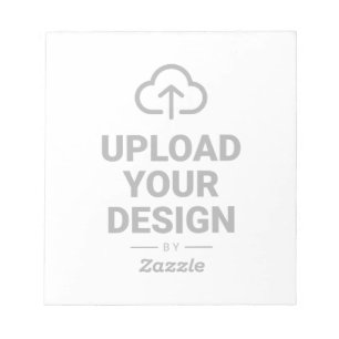 Lade dein Design hoch Notizblock