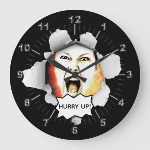 Lade dein Foto hoch... Große Wanduhr